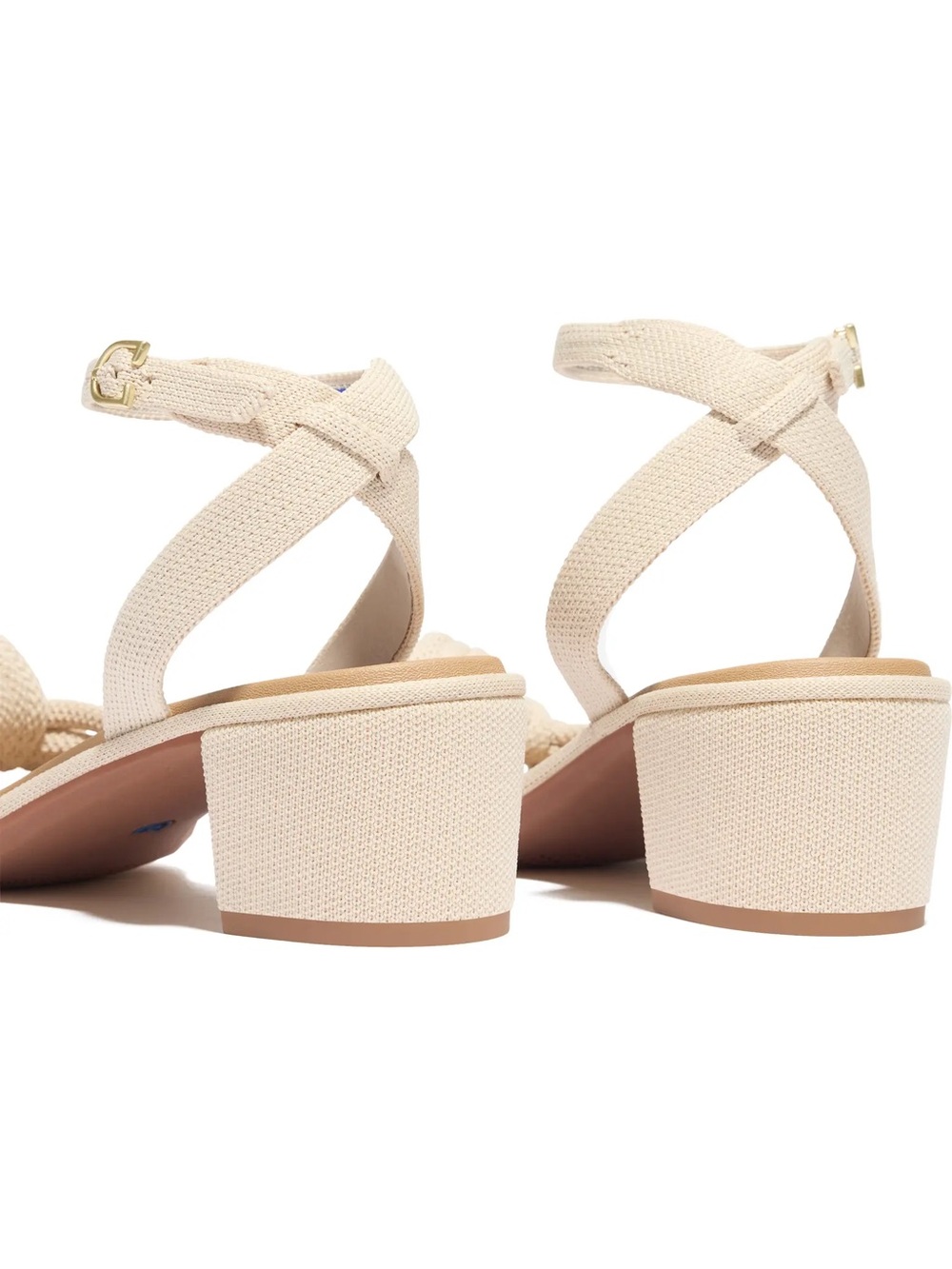 NIB! Rothys The Knot Sandal in Cream Size 8 - Picture 4 of 10